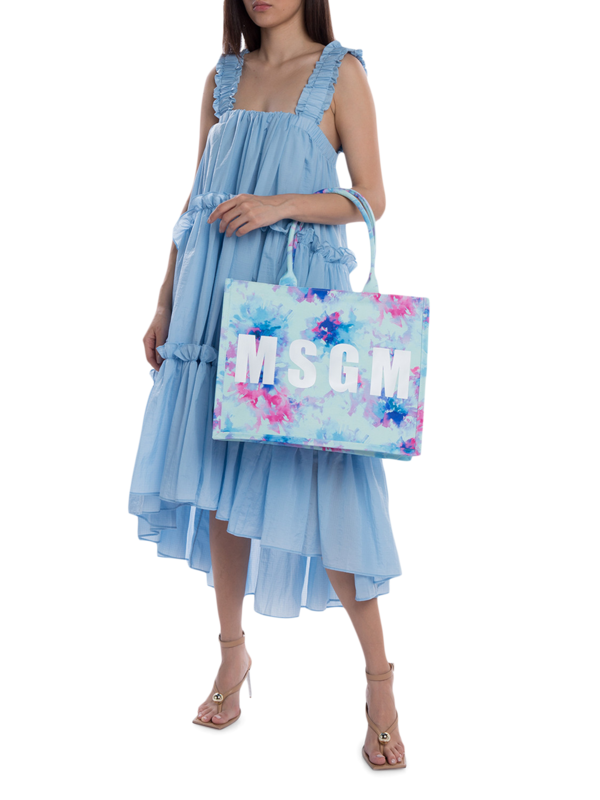 Adalee Midi Dress in Baby Blue