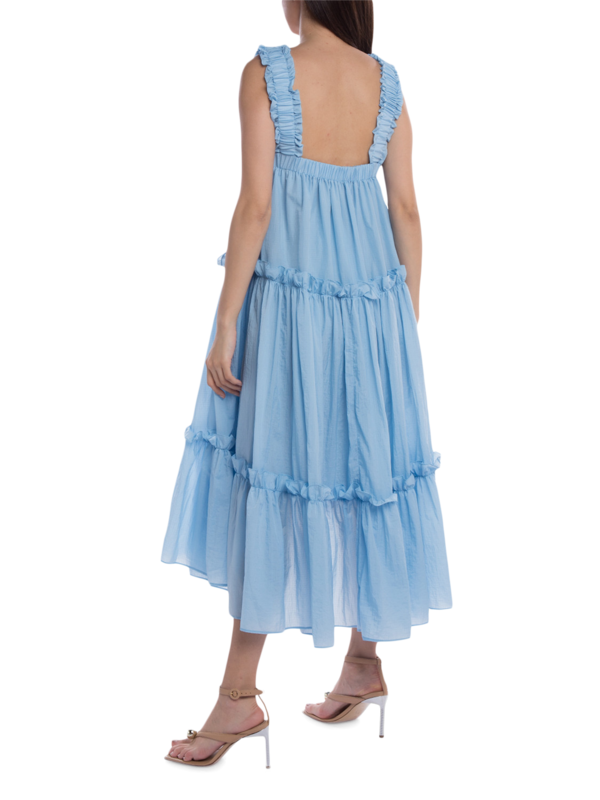 Adalee Midi Dress in Baby Blue