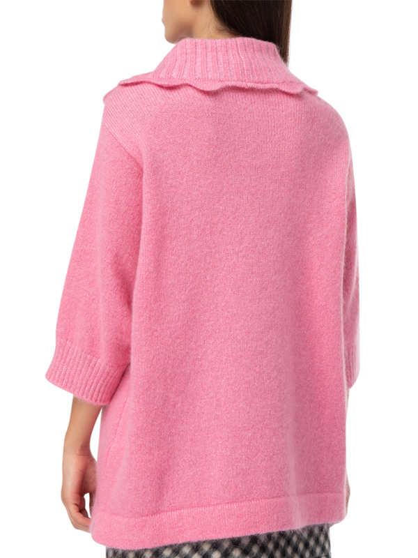 Oversized Polo Sweater