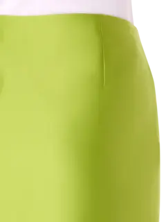 تنورة دوتشيس قصيرة بتفاصيل ملفوفة