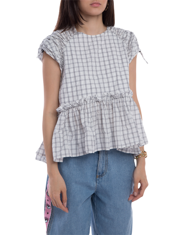 Keily Top in Black & White