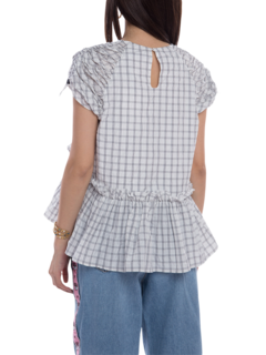 Keily Top in Black & White