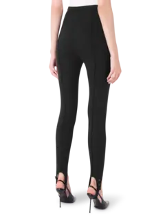 بنطال ليغينغز بشريط قماشي مزدوج من تكنو