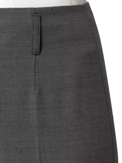 بنطال بقصة أرجل مستقيمة من الصوف الاستوائي