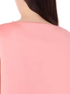 فستان دوتشيس قصير بدون أكمام