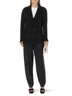 جاكيت من الصوف بصفين من الأزرار