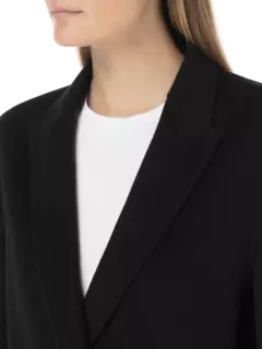 جاكيت من الصوف بصفين من الأزرار