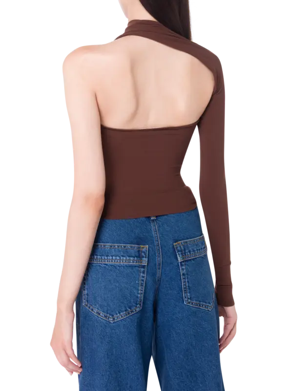 سترة ناعمة قابلة للتمدد بكم واحد