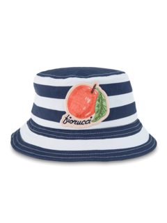 Café La Pesca Stripe Bucket Hat