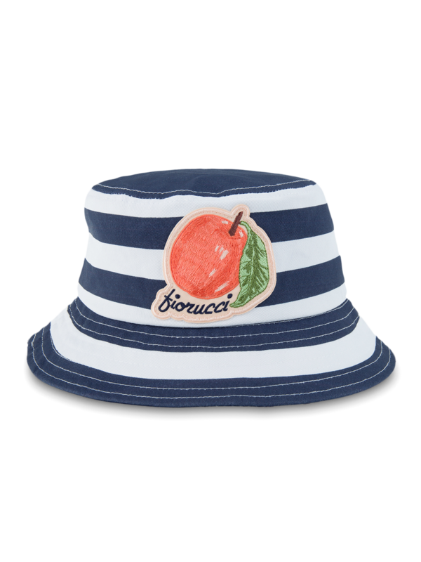 Café La Pesca Stripe Bucket Hat