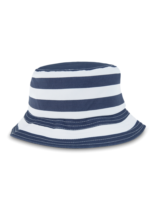 Café La Pesca Stripe Bucket Hat