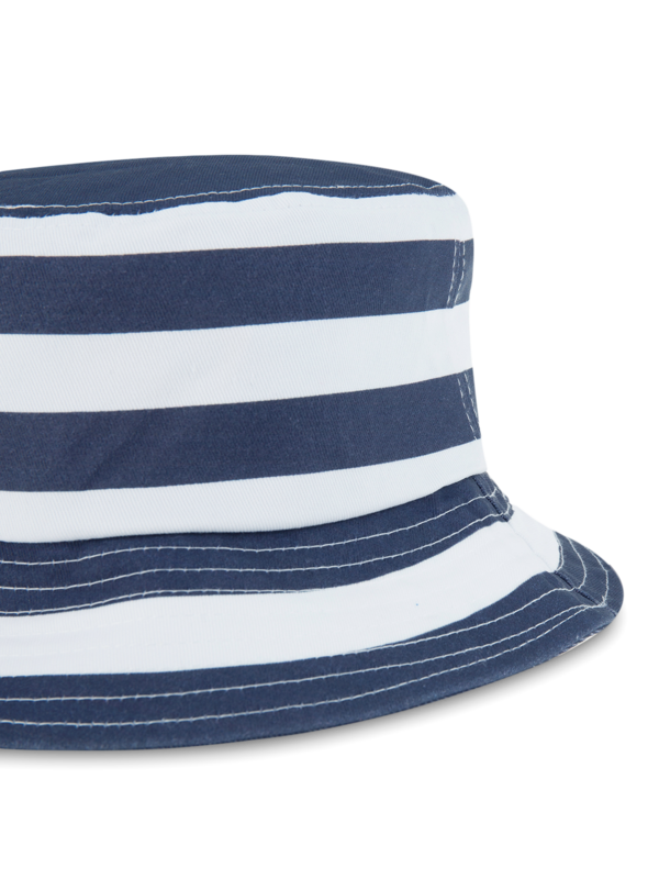 Café La Pesca Stripe Bucket Hat