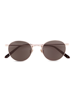 Metal Frame Rochdale L Sunglasses With Green-Gray Tinted Lenses