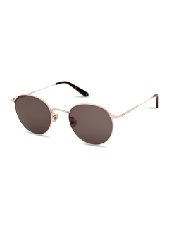 Metal Frame Rochdale L Sunglasses With Green-Gray Tinted Lenses