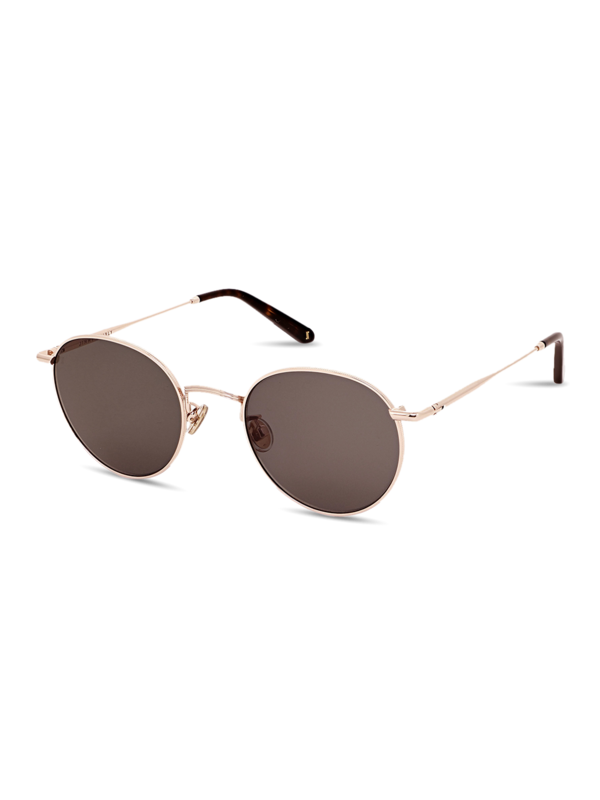 Metal Frame Rochdale L Sunglasses With Green-Gray Tinted Lenses