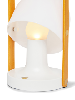 White Domed Lamp