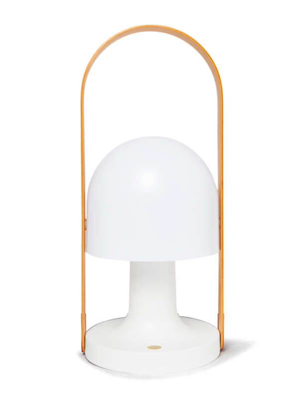 White Domed Lamp