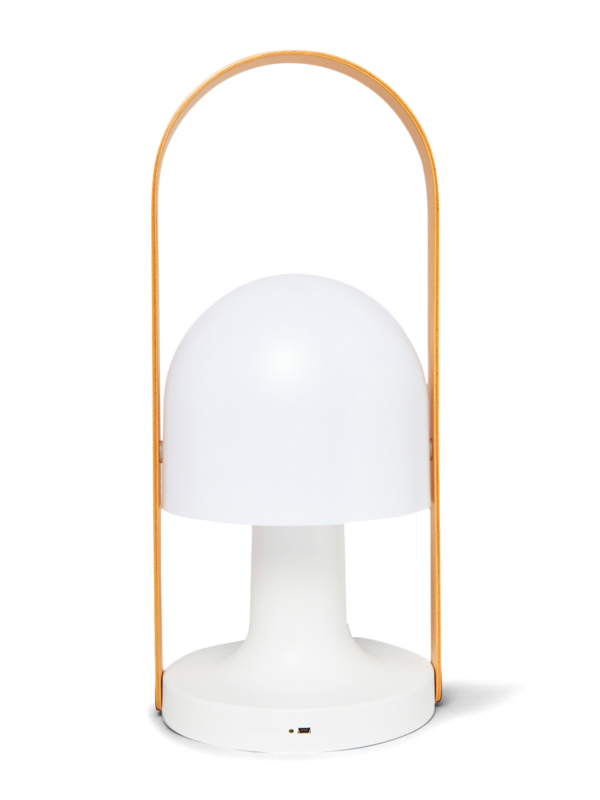 White Domed Lamp