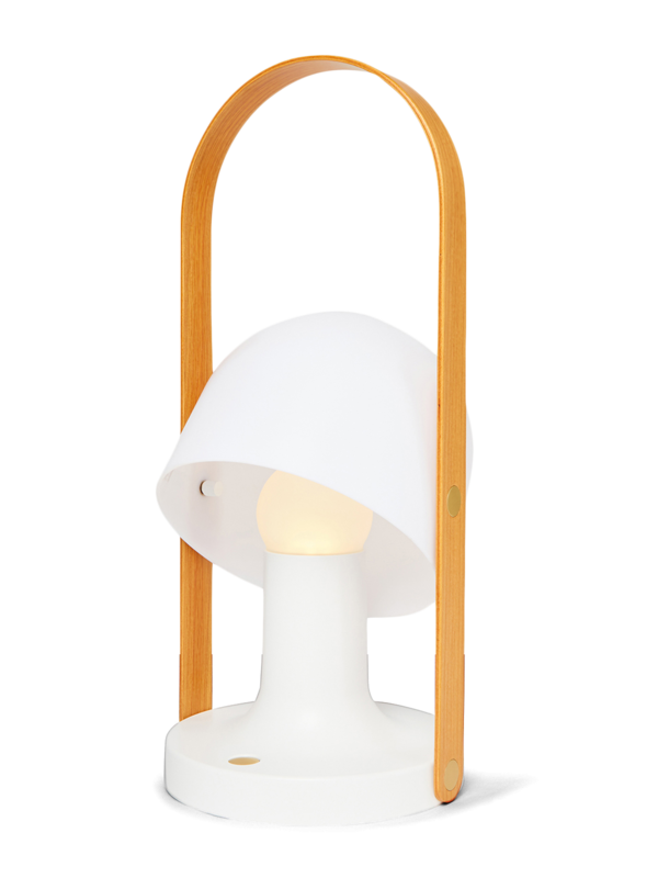 White Domed Lamp