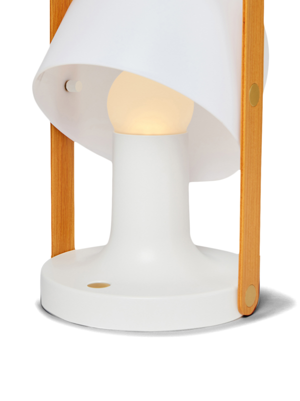 White Domed Lamp