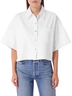 قميص رونا بقصة مربعة