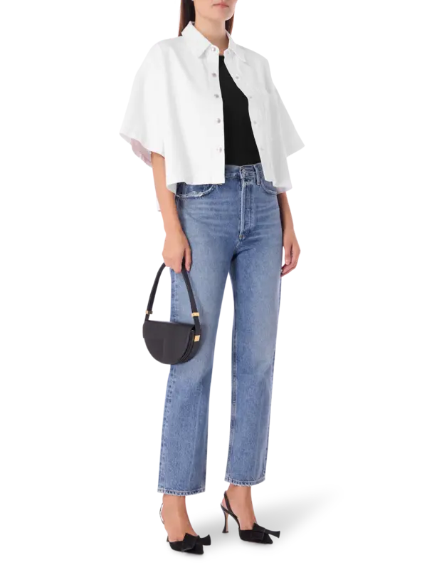 قميص رونا بقصة مربعة