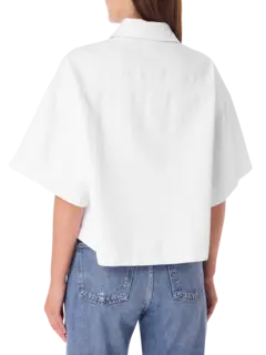 قميص رونا بقصة مربعة