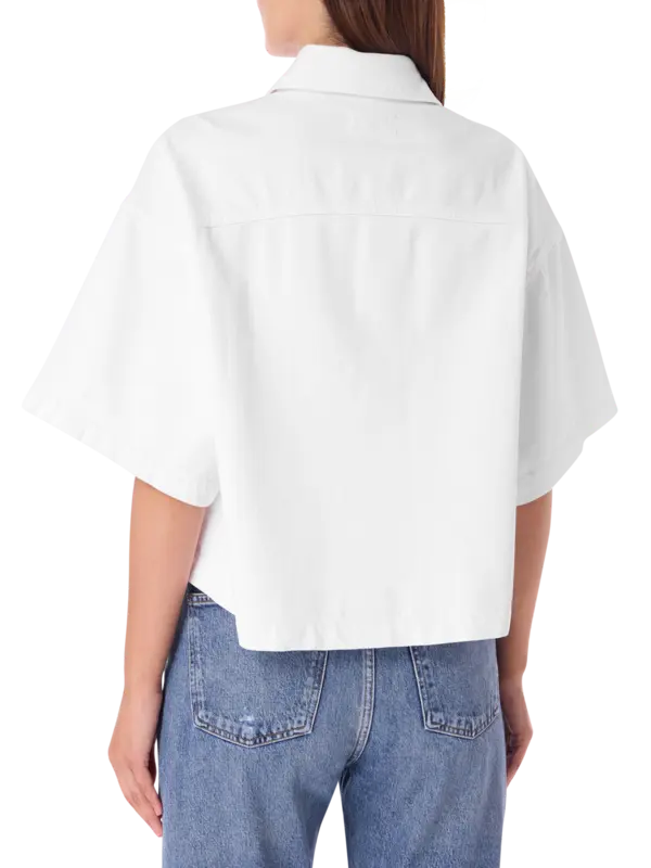 قميص رونا بقصة مربعة