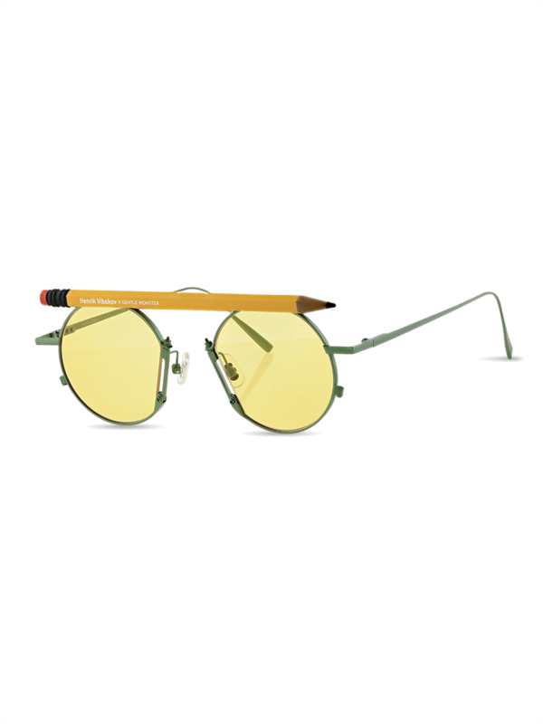 Yellow Pencil Glasses