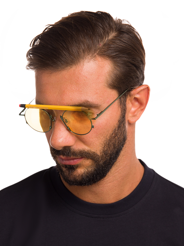 Yellow Pencil Glasses