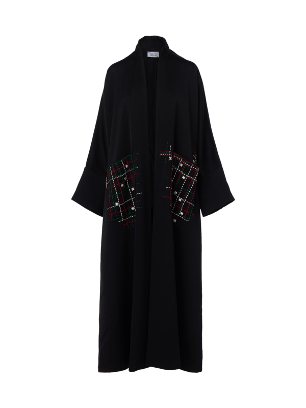 National Day Embroidered Abaya