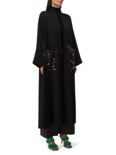 National Day Embroidered Abaya