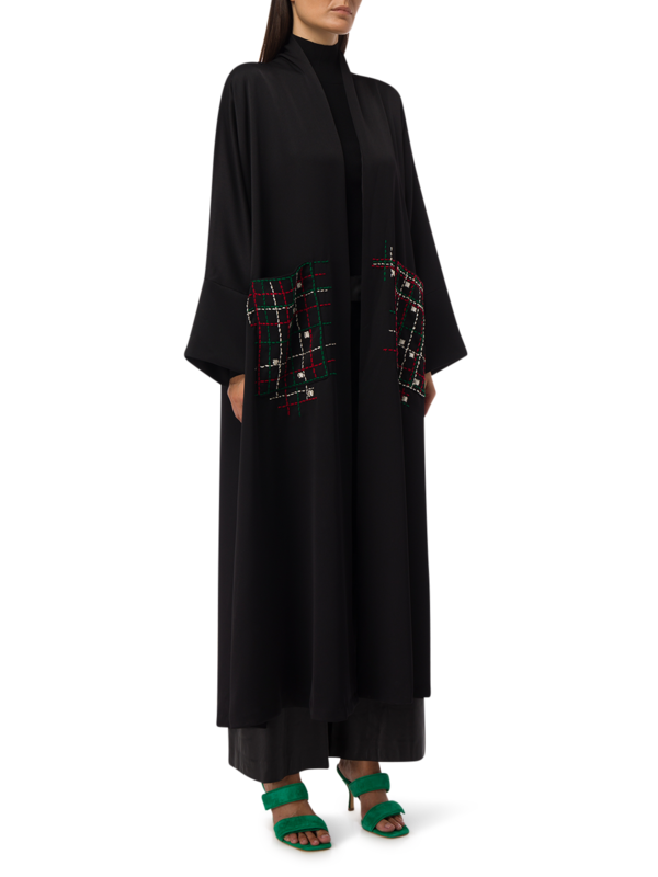 National Day Embroidered Abaya