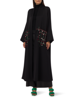 National Day Embroidered Abaya
