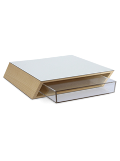 خشب القيقب في غلاف بلاستيك بلون زيتوني