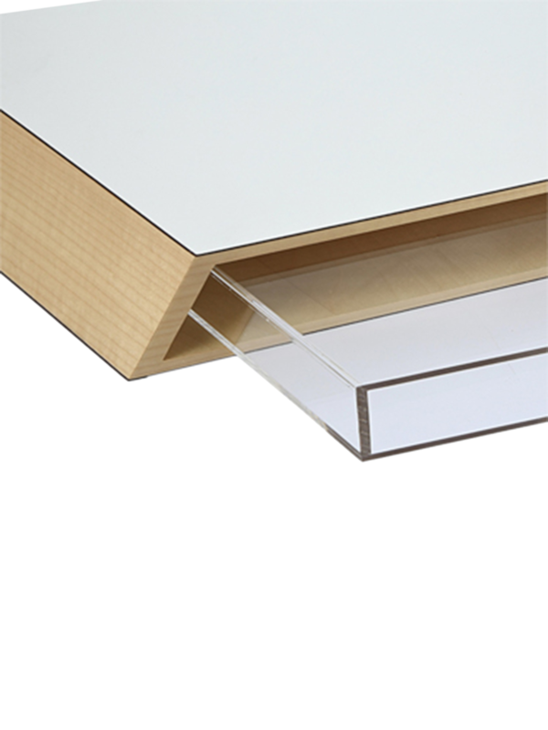 خشب القيقب في غلاف بلاستيك بلون زيتوني