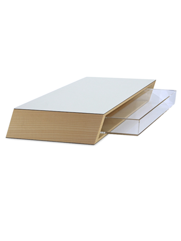 خشب القيقب في غلاف بلاستيك بلون زيتوني