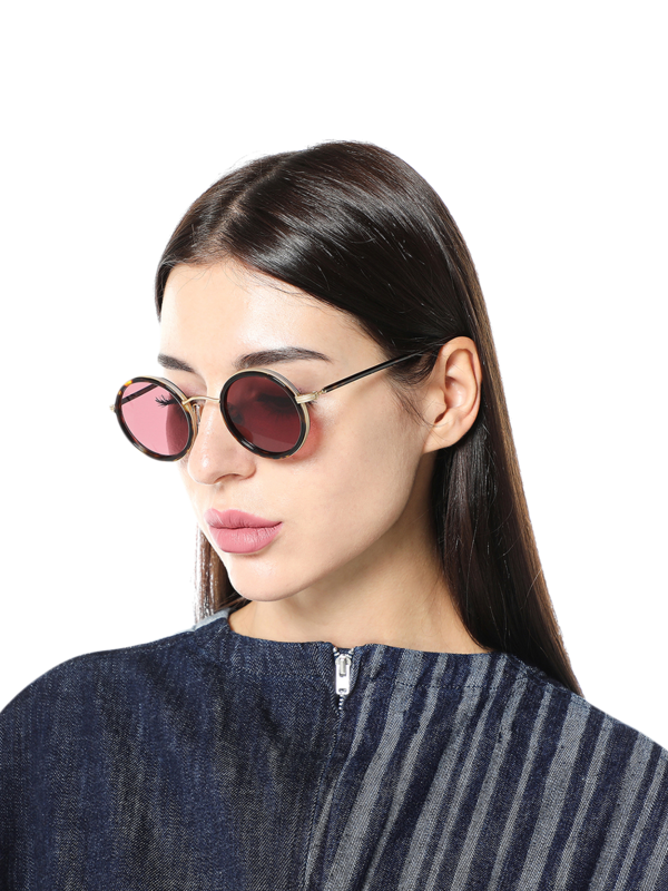 Round Tinted Sunglasses