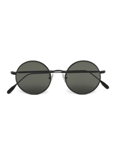 Black Oval Sunglasses