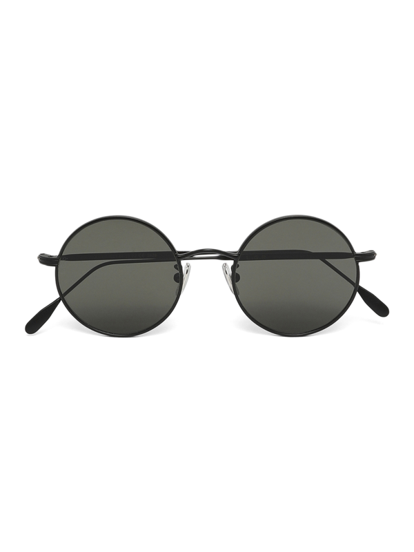 Black Oval Sunglasses