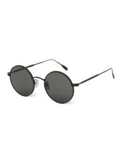 Black Oval Sunglasses