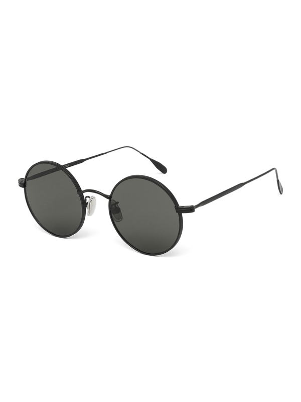 Black Oval Sunglasses