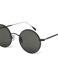 Black Oval Sunglasses