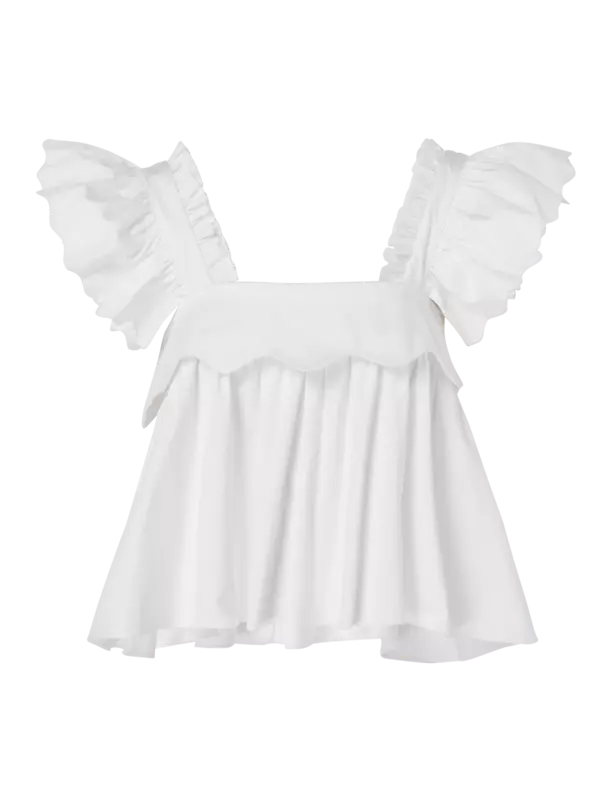 بلوزة أنايز بأكمام على شكل فراشة