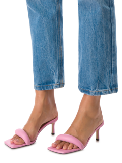Angel Leather Mules