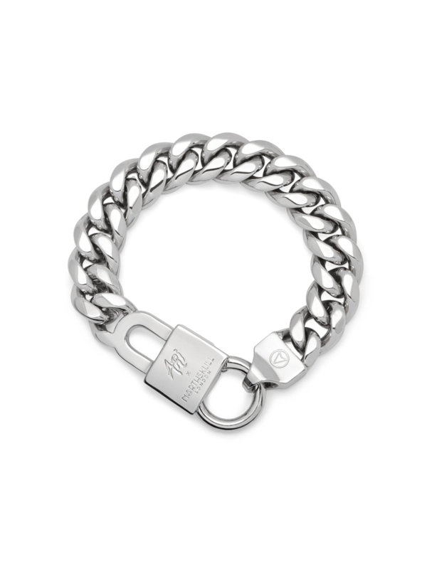 Ari Petrou Spectrum Padlock Bracelet