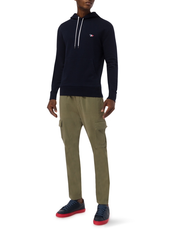 Tricolour Fox Hoodie