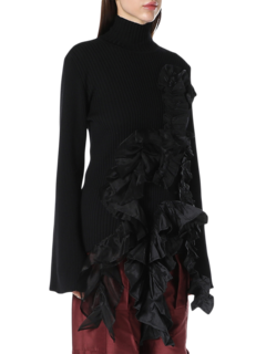 Black Turtleneck Top