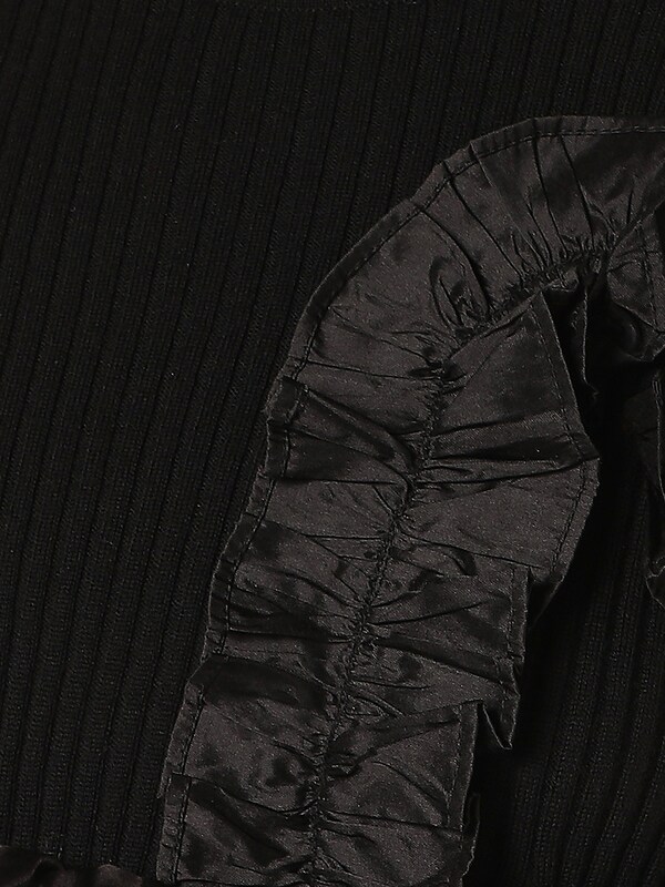 Black Turtleneck Top