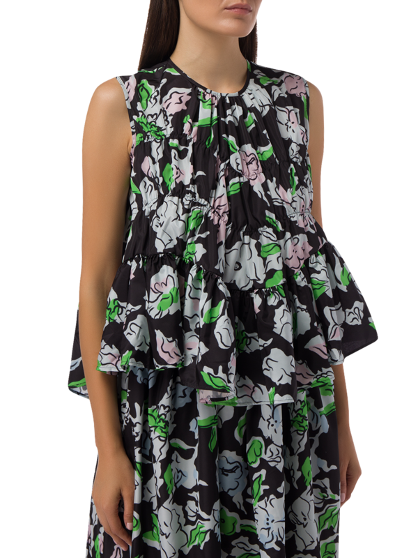 Dorte Puff Sleeves Top